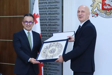 Azərbaycanla Gürcüstan din sahəsində əlaqələr və əməkdaşlığın inkişafı barədə müzakirələr aparıb