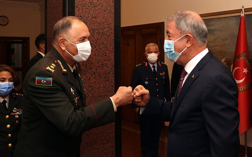 Türkiyə MN Hulusi Akarın Kərim Vəliyevlə görüşü ilə bağlı məlumat yayıb