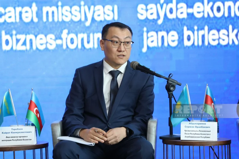 Qazaxıstan rəsmisi: Azərbaycanla ticari əməkdaşlığın inkişafında maraqlıyıq”