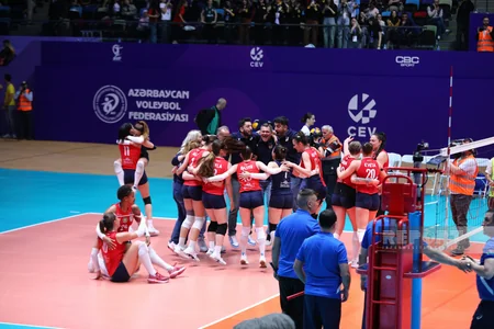 Azərreyl qadın voleybolçular arasında Azərbaycan Yüksək Liqasının qalibi olub