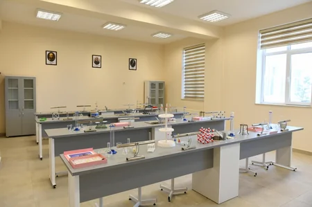 Mehriban Aliyeva attends inauguration of newly-reconstructed educational and training facilities in Khazar district