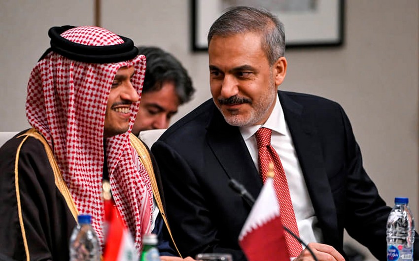 Turkish, Qatari FMs discuss tensions between Iran and Israel