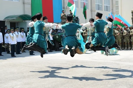 New complex of military unit of Gazakh border guard detachment commissioned