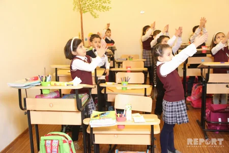 Bakı məktəbinin qeyri-adi sinif otağından - REPORTAJ