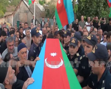Şəhid Xəlilov Qədim İsmayıllıda dəfn edilib