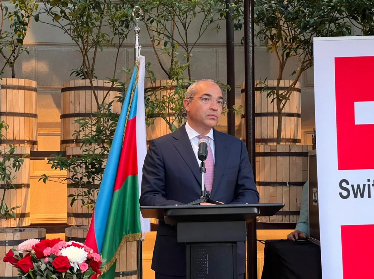 Nazir: “Azərbaycanla İsveçrə arasında ticarət dövriyyəsi iki dəfədən çox artıb”