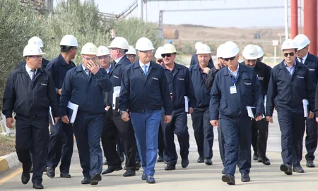 “Qalmaz” yeraltı qaz anbarında texniki müşavirə keçirilib