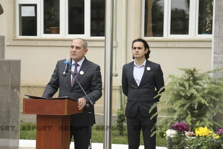 Bakıda Milli Qəhrəman Yuri Kovalyovun büstü ucaldılıb