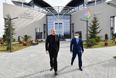 President Ilham Aliyev inaugurates second ASAN center in Ganja