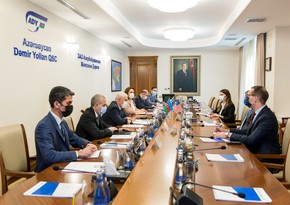 Azərbaycan dəmir yolları ilə əməkdaşlığa yeni ABŞ şırkətləri maraq göstərir