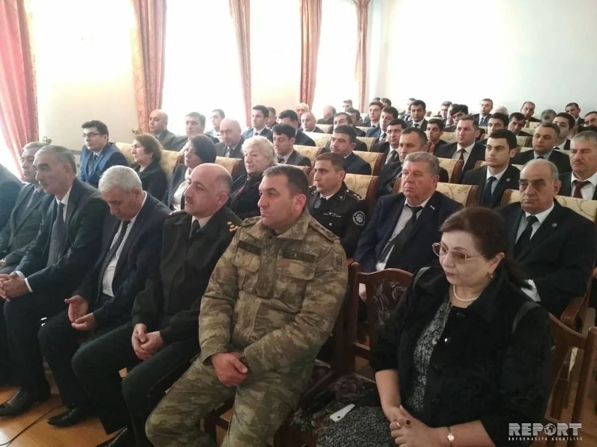 Bərdədə Azərbaycanda təhlükəsizlik orqanlarının yaradılmasının 100 illiyi qeyd olunub - FOTO
