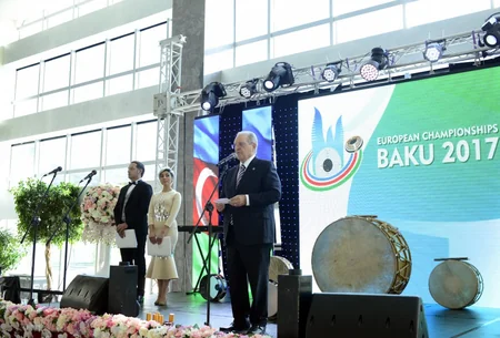 Bakıda atıcılıq üzrə Avropa çempionatının təntənəli açılış mərasimi olub