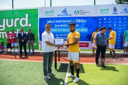 Milli Mətbuat - 150 minifutbol turnirinin qalibi müəyyənləşib
