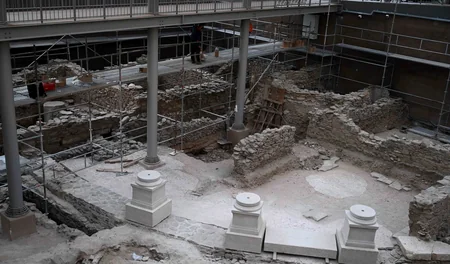 В Салониках открылось метро, ставшее музеем под землей