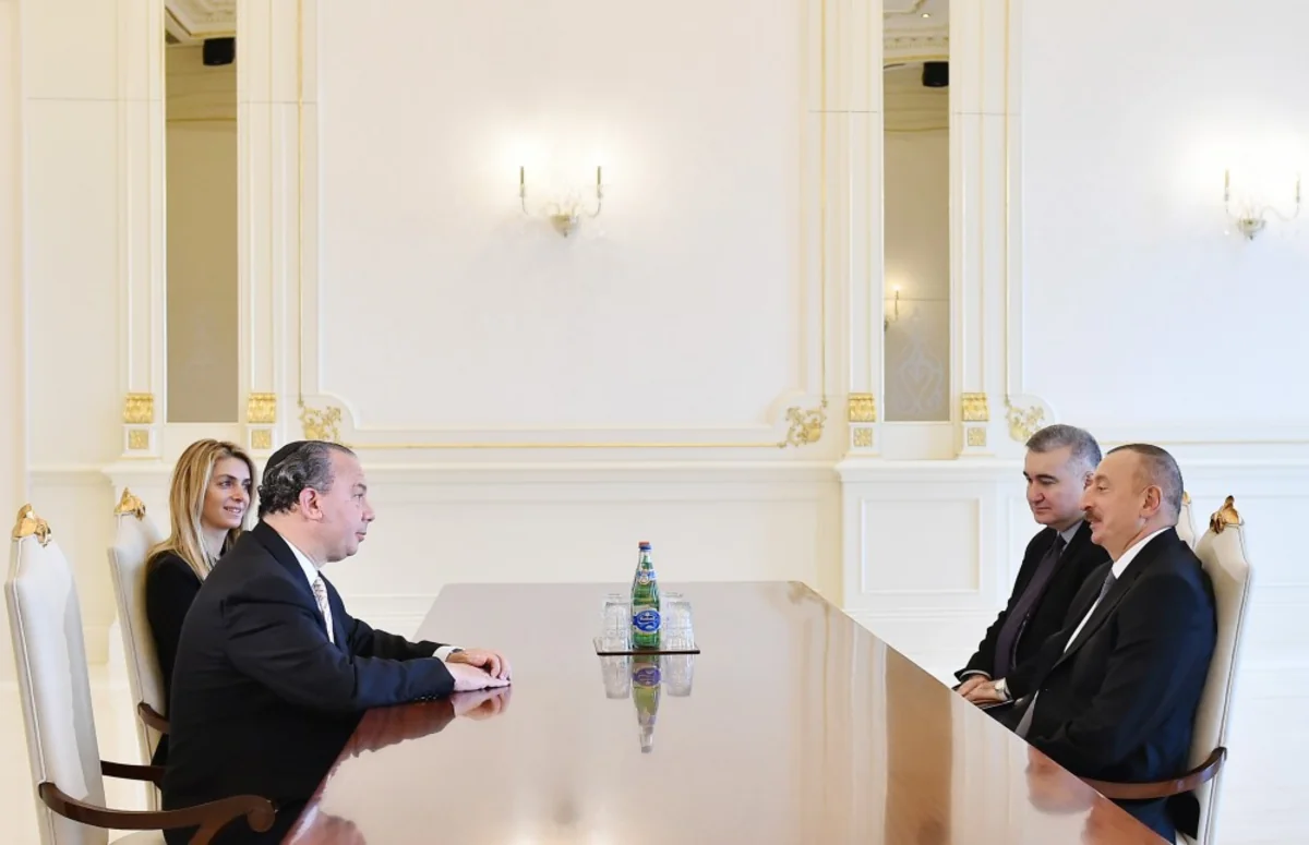 Prezident İlham Əliyev ABŞ-ın Etnik Anlaşma Fondunun prezidentini qəbul edib - YENİLƏNİB