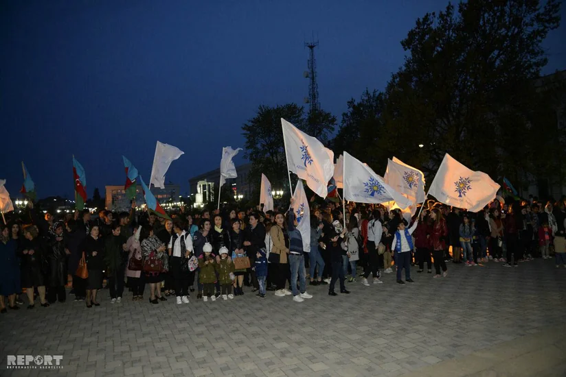 Lənkəranlılar Prezident seçkilərində qələbə sevincini bayram ediblər