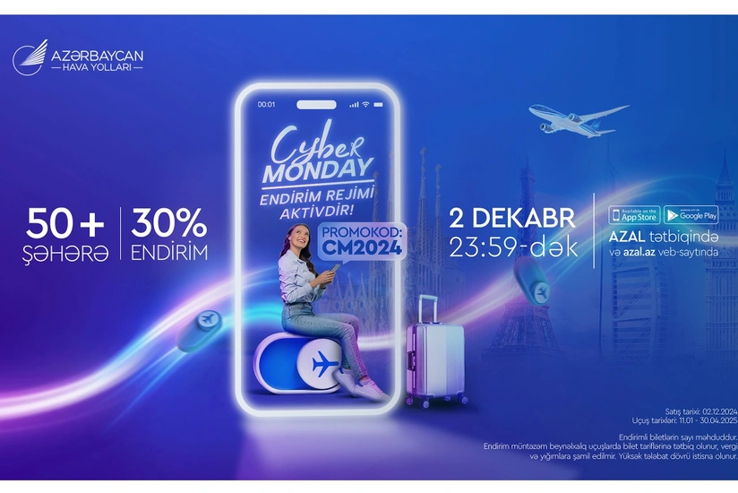 AZAL Cyber Monday kampaniyası ilə endirimlərə davam edir