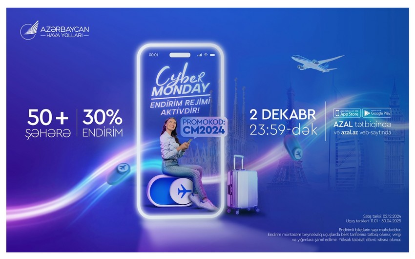 AZAL Cyber Monday kampaniyası ilə endirimlərə davam edir