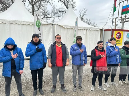 Protest on Khankandi-Lachin road going on for 119 days