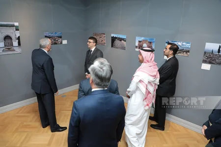 Photo exhibition about architectural heritage of Morocco opened in Baku