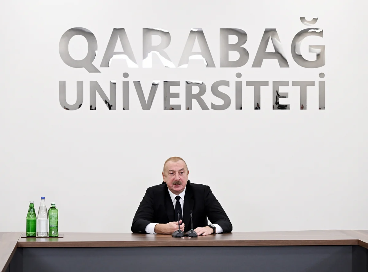 İlham Əliyev: Dünyada da bilirlər ki, Xankəndi şəhəri qədim Azərbaycan yaşayış yeri olub