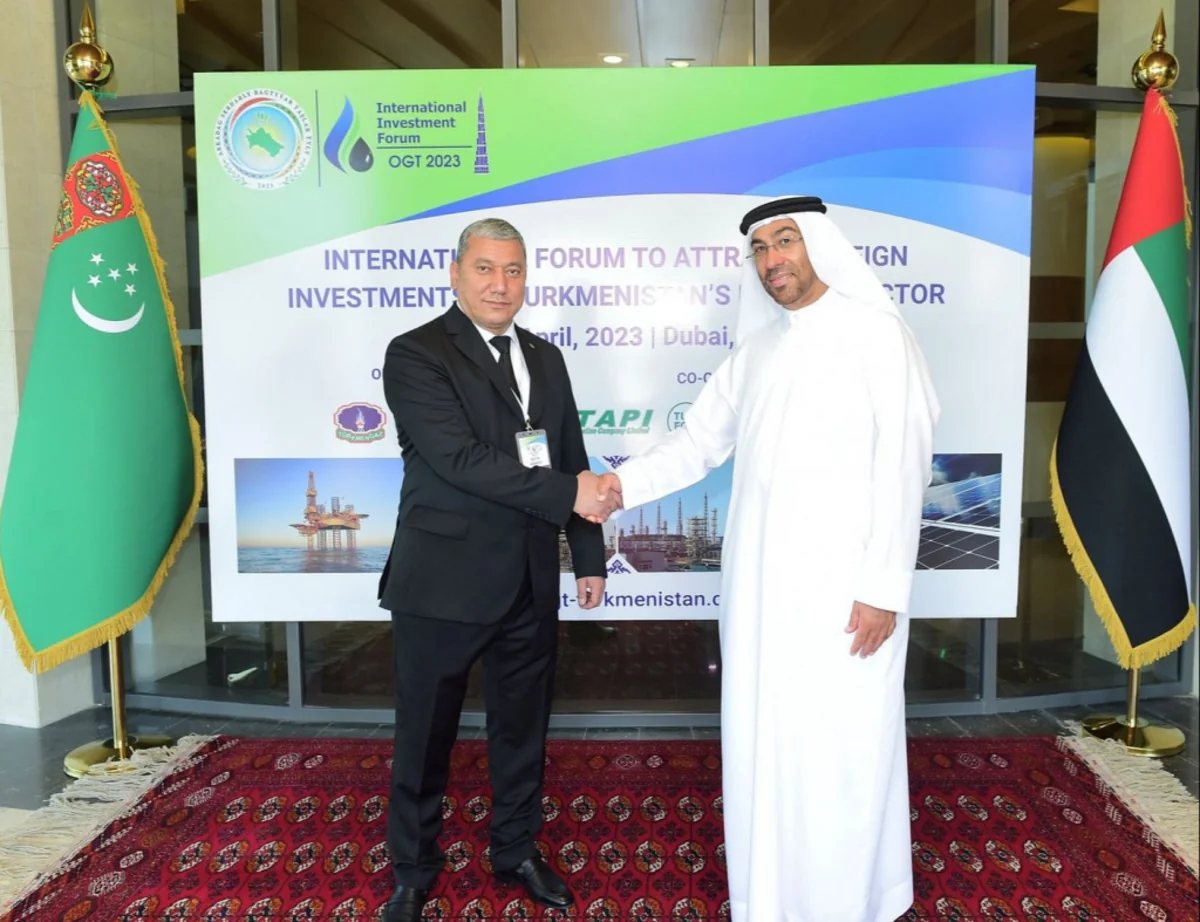 UAE Minister of State says Turkmenistan's role in global energy security growing