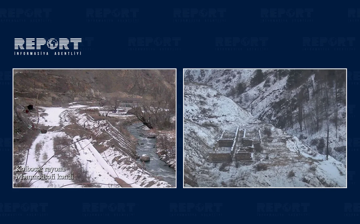 Footage from Mammadsefi village of Kalbajar region