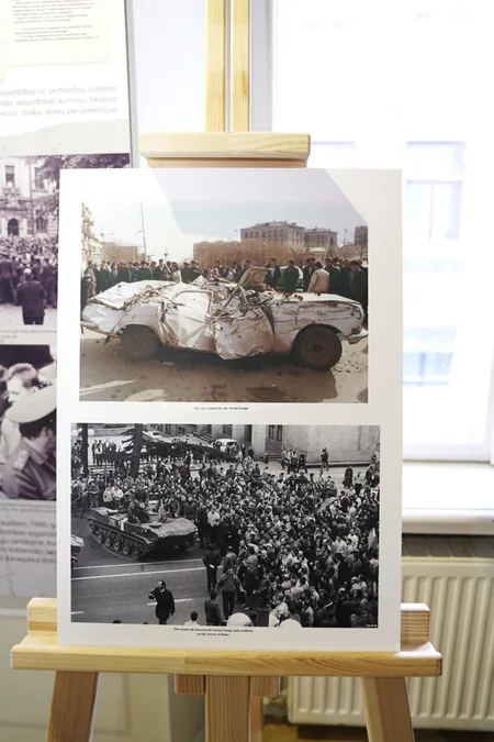 Latviyada 20 Yanvar faciəsi anılıb