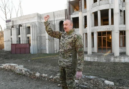 Prezident İlham Əliyevin Füzuli və Şuşaya səfərindən - FOTOREPORTAJ