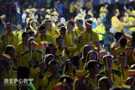 Bakı-2019: Avropa Gənclər Yay Olimpiya Festivalı rəsmən açıq elan olunub - FOTOREPORTAJ