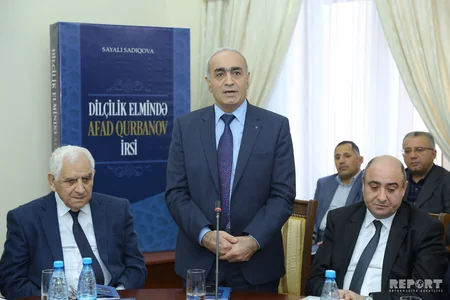 “Dilçilik elmində Afad Qurbanov irsi” kitabının geniş təqdimatı keçirilib - VİDEO