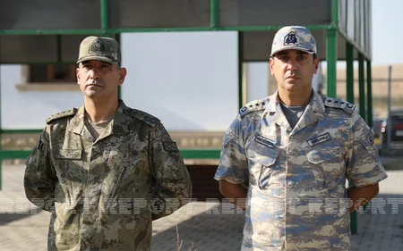 Azərbaycan və Türkiyə hərbçiləri Pirəkəşküldən Acıdərəyə yürüş edib