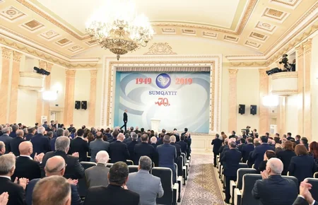 Prezident Sumqayıtın 70 illiyinə həsr olunan tədbirdə iştirak edib - YENİLƏNİB-2