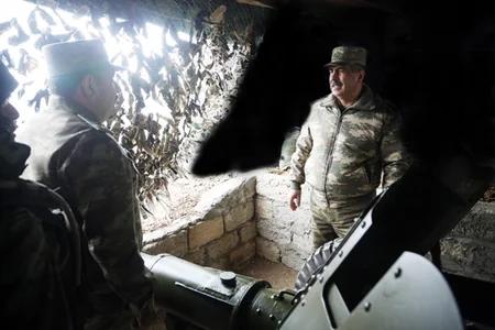 Zakir Hasanov delivers Azerbaijani President's tasks to frontline fighters