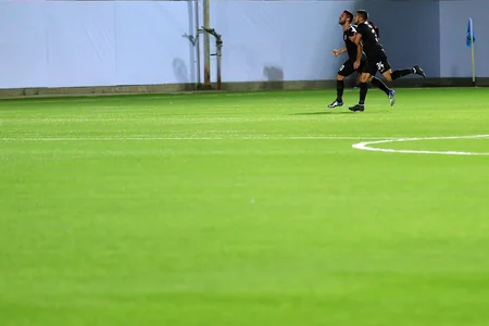 Səbail futbol komandası avrokubokda debüt edib - FOTOREPORTAJ