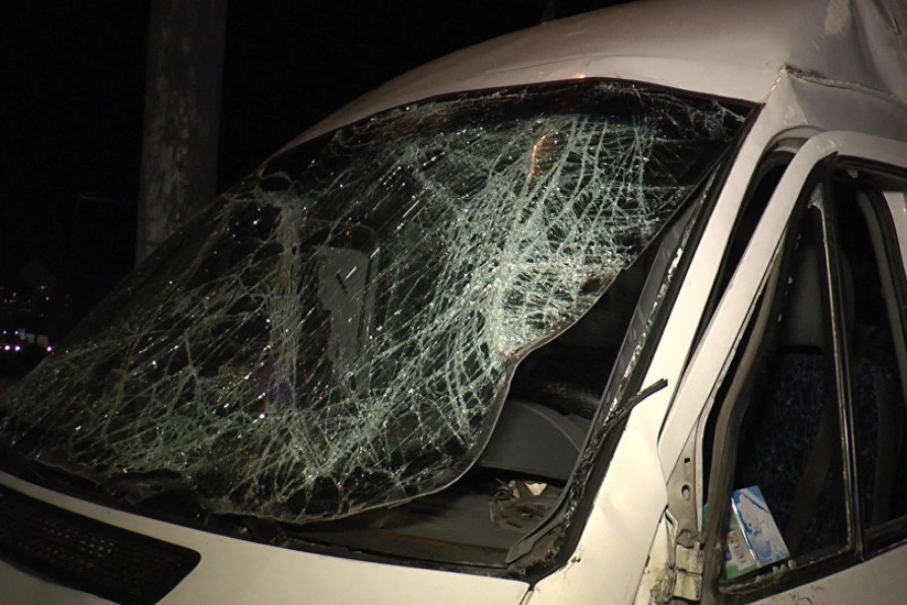 Göygöldə avtomobil aşıb, xəsarət alan var