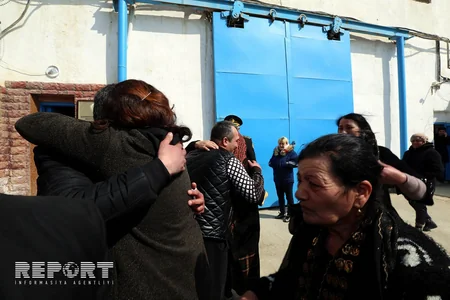 Исполнение распоряжения о помиловании подошло к концу  - ФОТОРЕПОРТАЖ