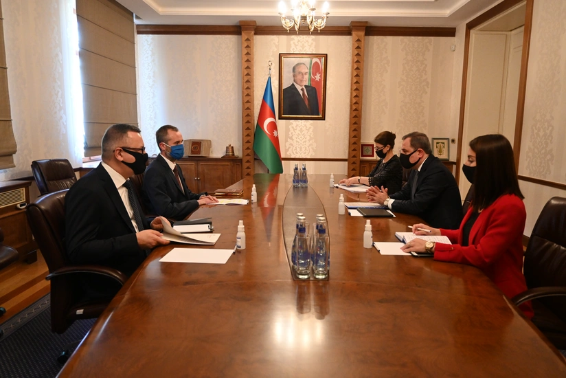 Ceyhun Bayramov Polşanın Azərbaycandakı səfiri ilə görüşüb