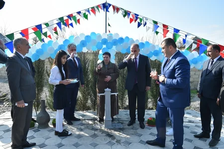 Göyçayın 14 kəndində yeni içməli su təchizatı infrastrukturu yaradılıb