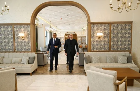 President Ilham Aliyev attends opening of 'Lachin' Recreation Complex