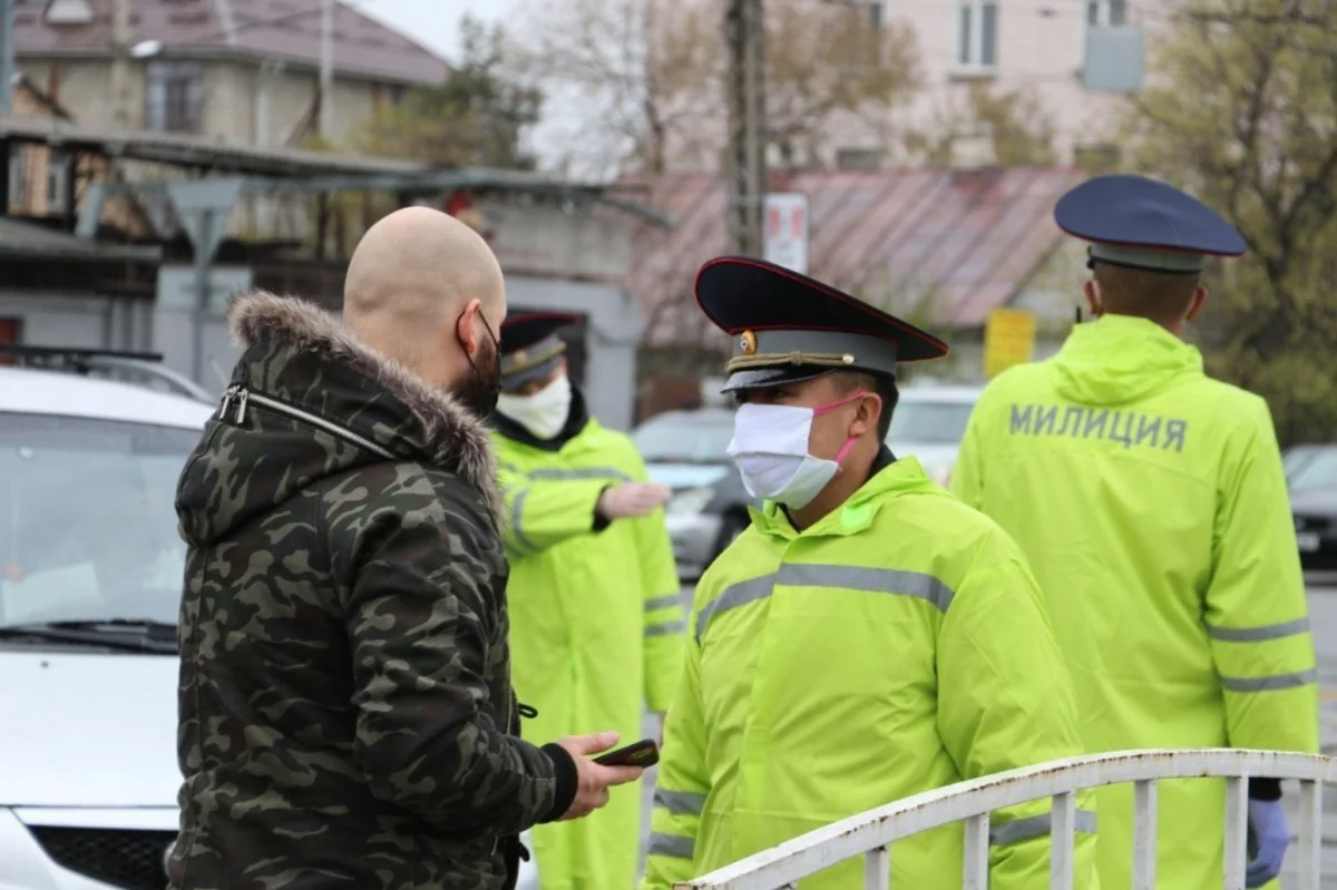 Qırğız polislərində koronavirus aşkarlandı