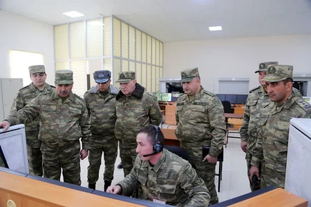 Presidential Assistant and Defence Minister inspect situation in military units of frontline zone