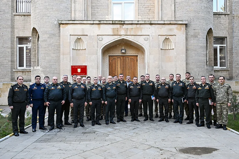 Əməliyyat-taktiki fakültənin dinləyicilərinin növbəti buraxılış mərasimi keçirilib