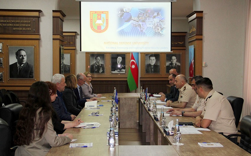 Azerbaijan's National Defense University hosts meetings with NATO's education experts group