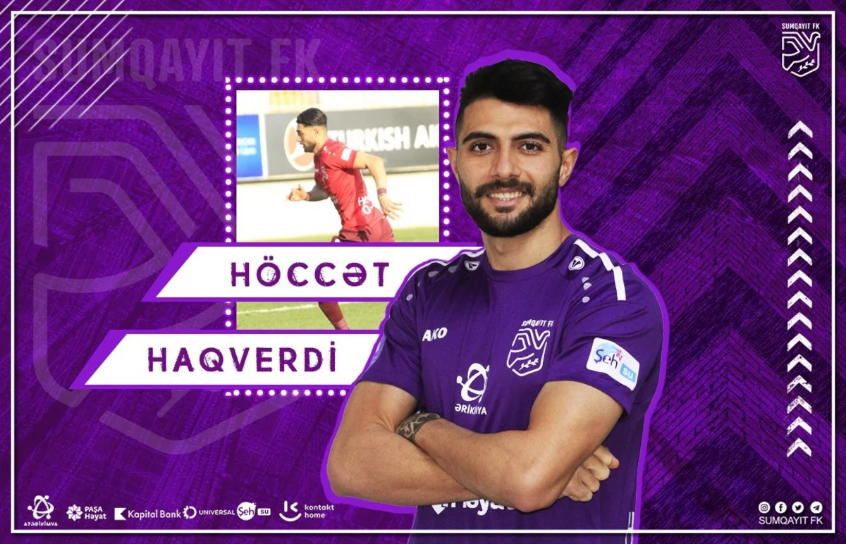 Sumqayıt millimizin futbolçusu ilə müqaviləni yenilədi