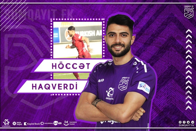 Sumqayıt millimizin futbolçusu ilə müqaviləni yenilədi