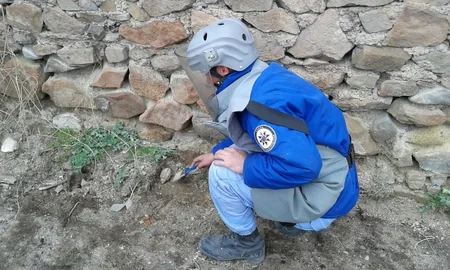 Cocuq Mərcanlıda 873 ədəd qəlpə aşkar edilib