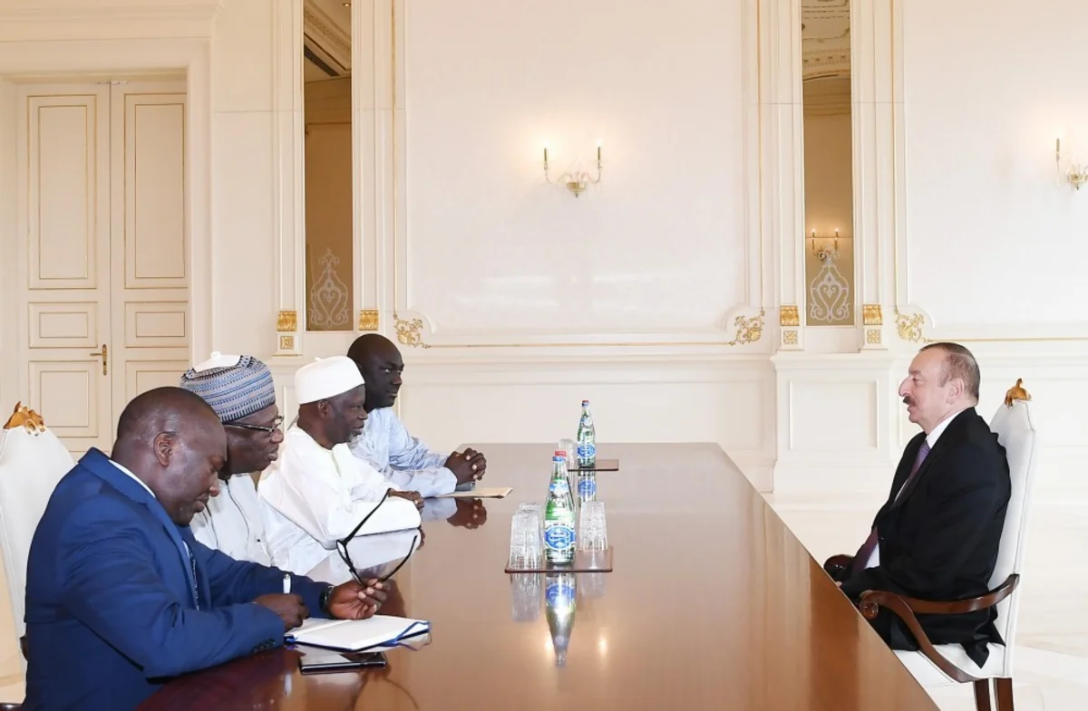 President Ilham Aliyev receives Gambia Foreign Minister