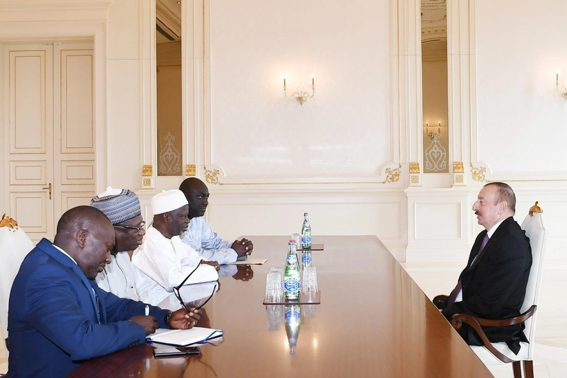 President Ilham Aliyev receives Gambia Foreign Minister