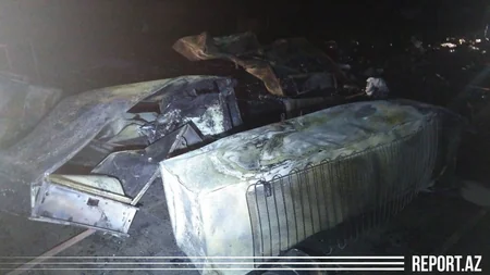 Şəmkirdə bazarda baş vermiş yanğın söndürülüb - YENİLƏNİB